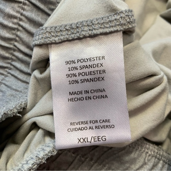 Pacific Trail Men’s Gray Athletic Shorts Size XXL Lightweight Moisture-Wicking - Picture 11 of 11